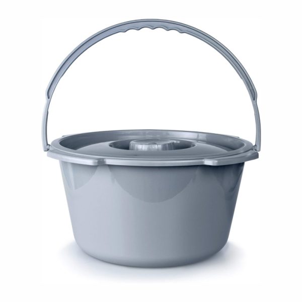 Commode Bucket with Lid, 7.5QT - Each