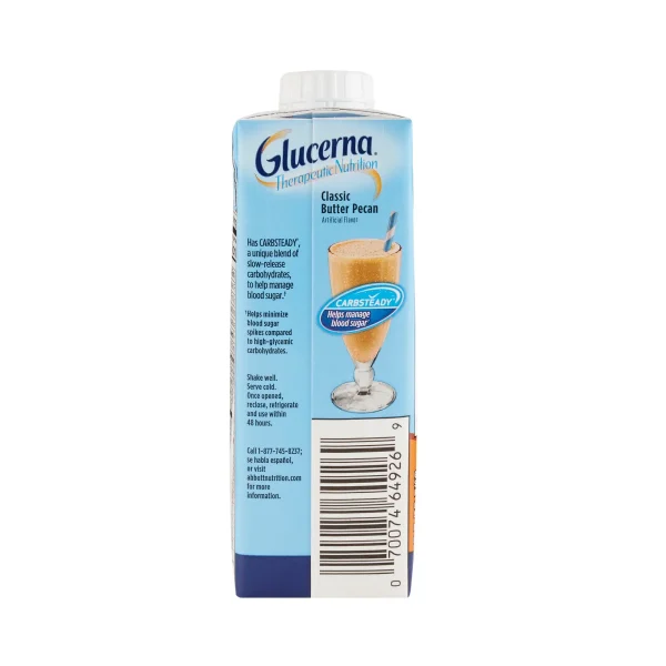 Glucerna Shake Butter Pecan ARC 8oz (24ea/cs) - Case - Image 3