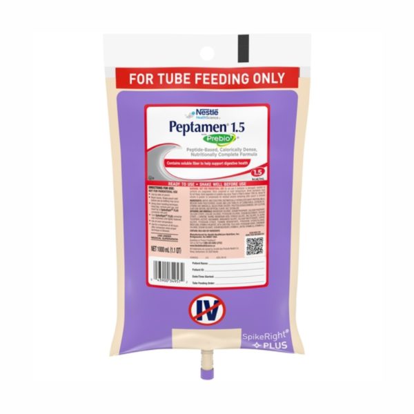 Peptamen 1.5 UltraPak with Prebio1 SpikeRight Plus 1000ml - each