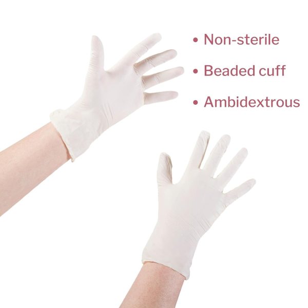 Procure Stretch Vinyl Exam Gloves Medium - Box - Image 4