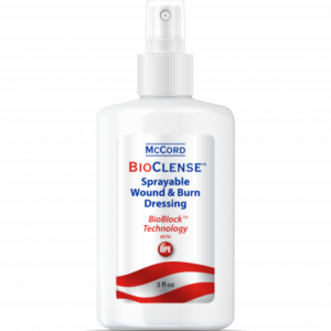 BioClense™ Sprayable Wound & Burn Dressing, 3 fl oz (24 per Carton / $180.00 Each)