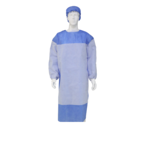 Isolation Gown Universal Size Blue - 100ea/cs